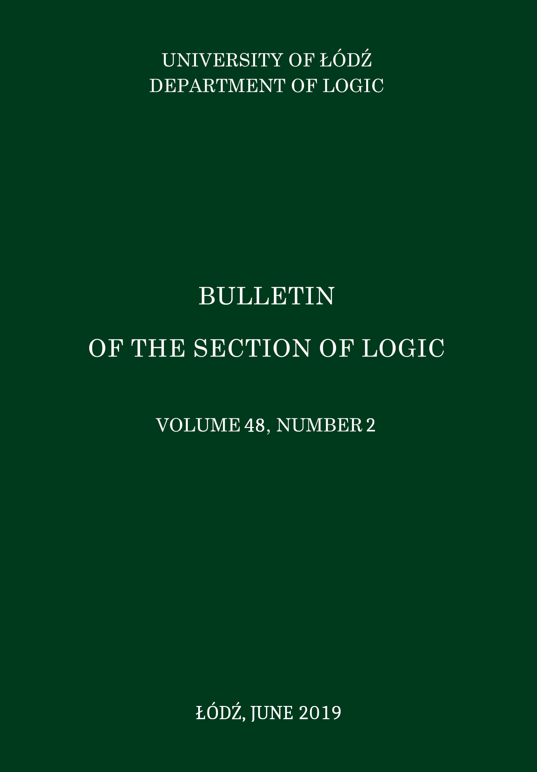 					View Vol. 48 No. 2 (2019)
				