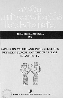					Pokaż  Nr 26 (2009): Papers on Values and Interrelations between Europe and the Near East in Antiquity
				