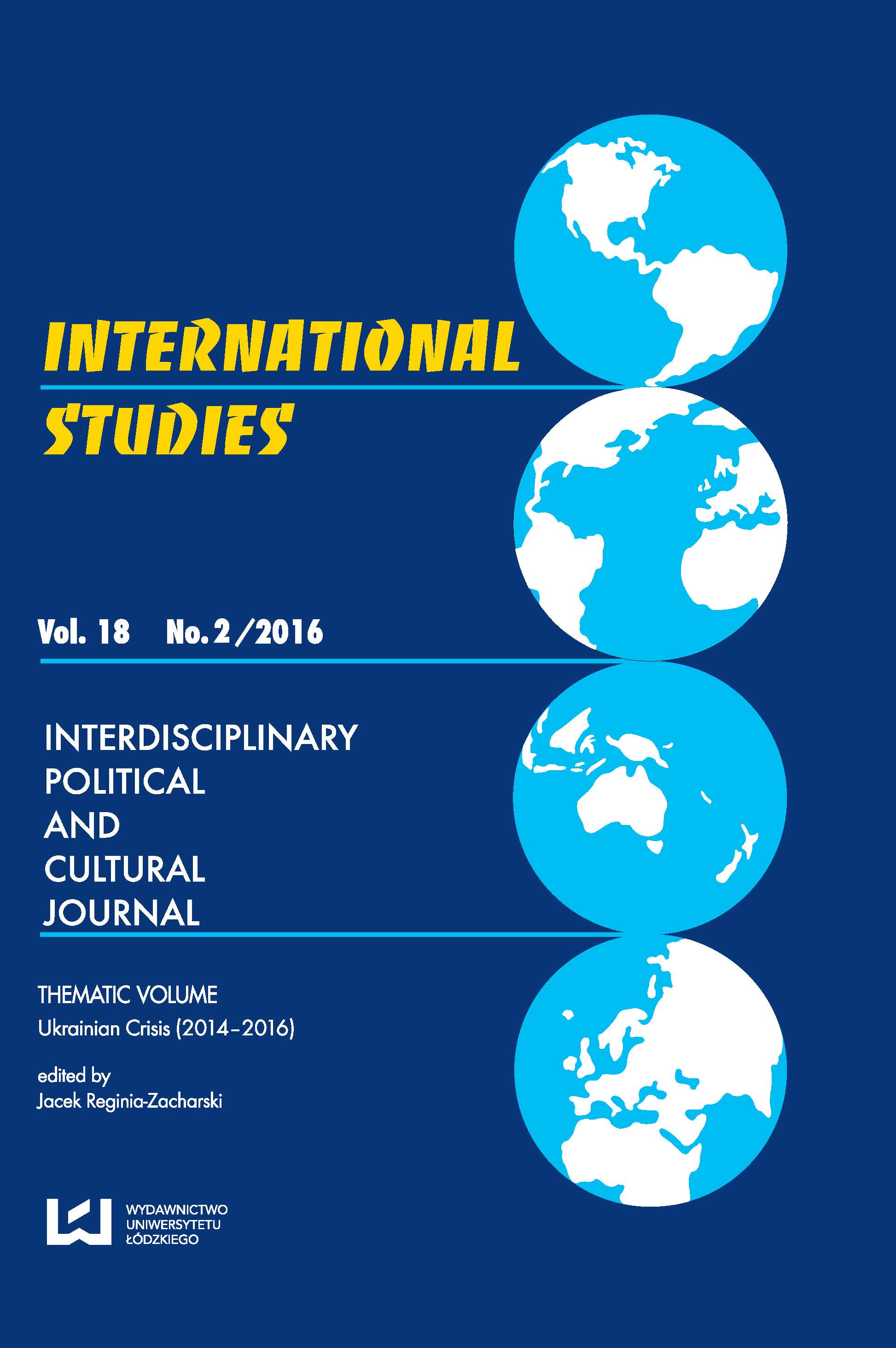 Vol 18 No 2 (2016) Cover