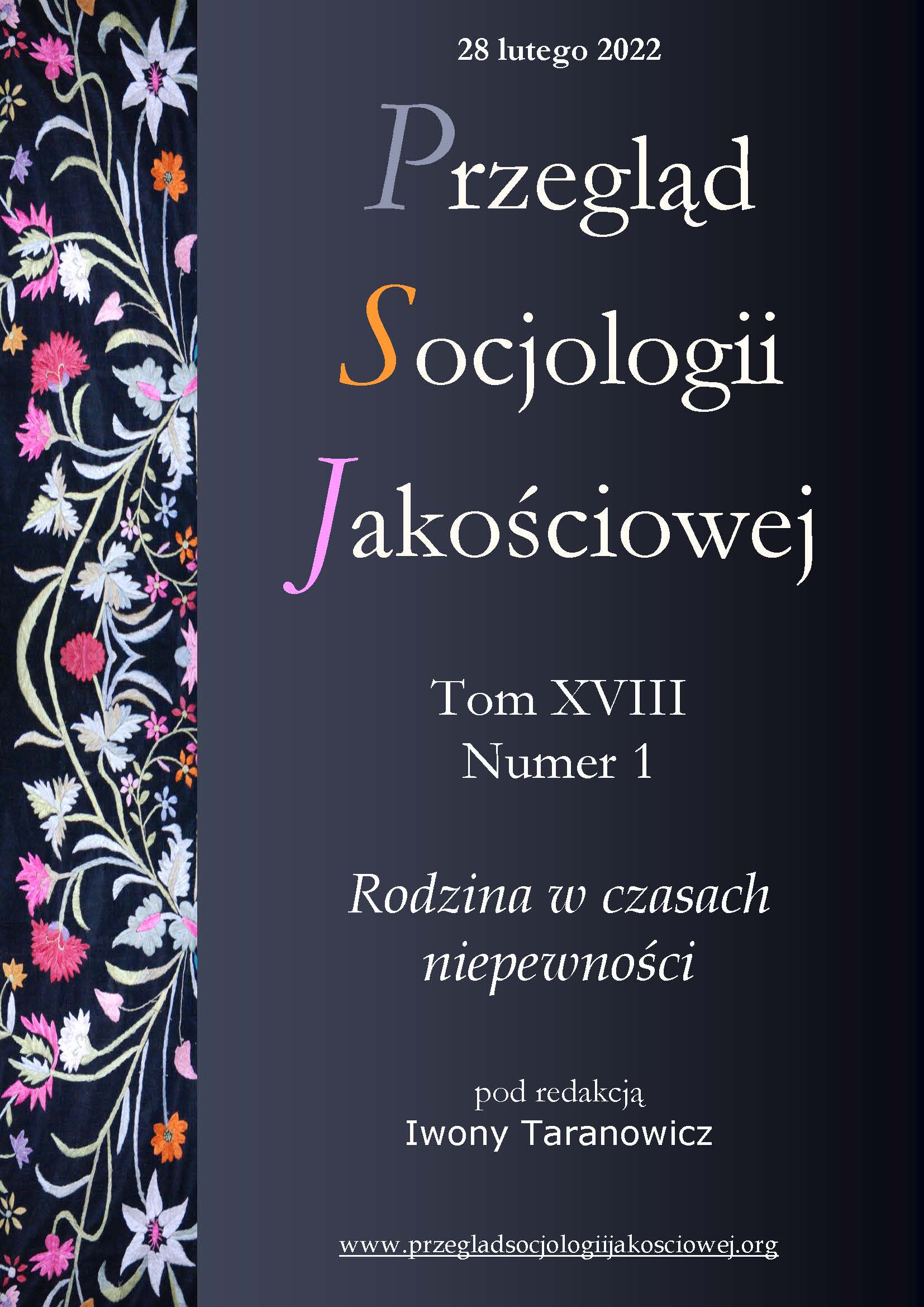 					Pokaż  Tom 18 Nr 1 (2022): Rodzina w czasach niepewności
				
